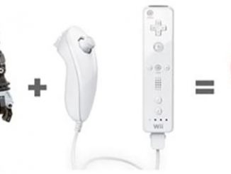 Nintendo Wii Controller and i-SOBOT