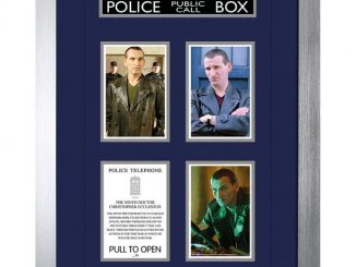 Ninth Doctor 50th Anniversary Deluxe Framed Print