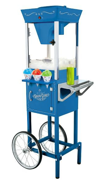 Nostalgia Electrics SCC-200 Vintage Collection 54 Inch Old Fashioned Snow Cone Cart