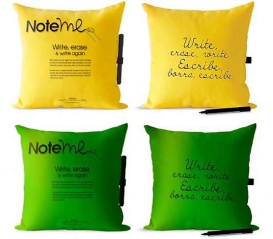 Note Me Pillows
