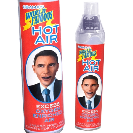 Obama’s Hot Air Spray