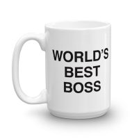 Office World's Best Boss Mug