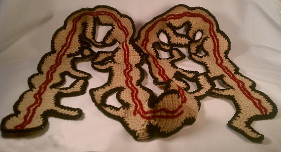 Original Crochet Human Centipede Scarf
