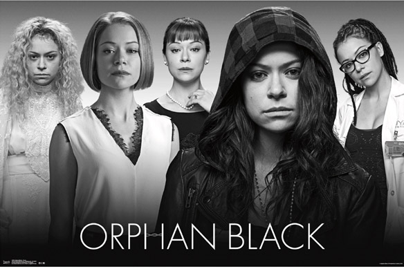 Orphan Black Faces Poster
