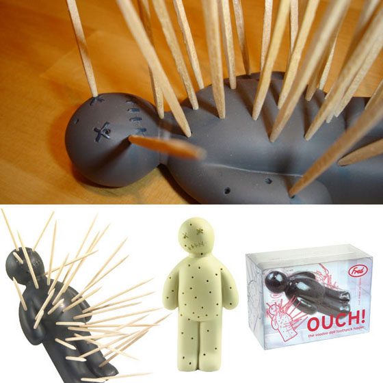 Ouch Voodoo Doll Toothpick Holder