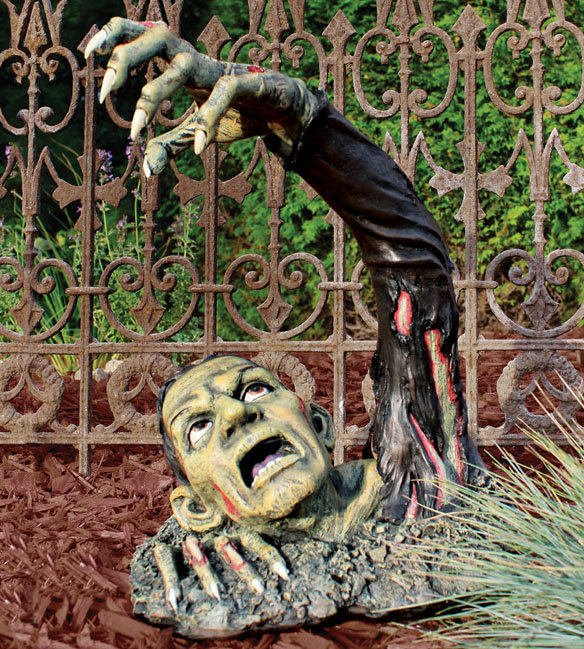 Outbreak of the Undead Zombie Statue