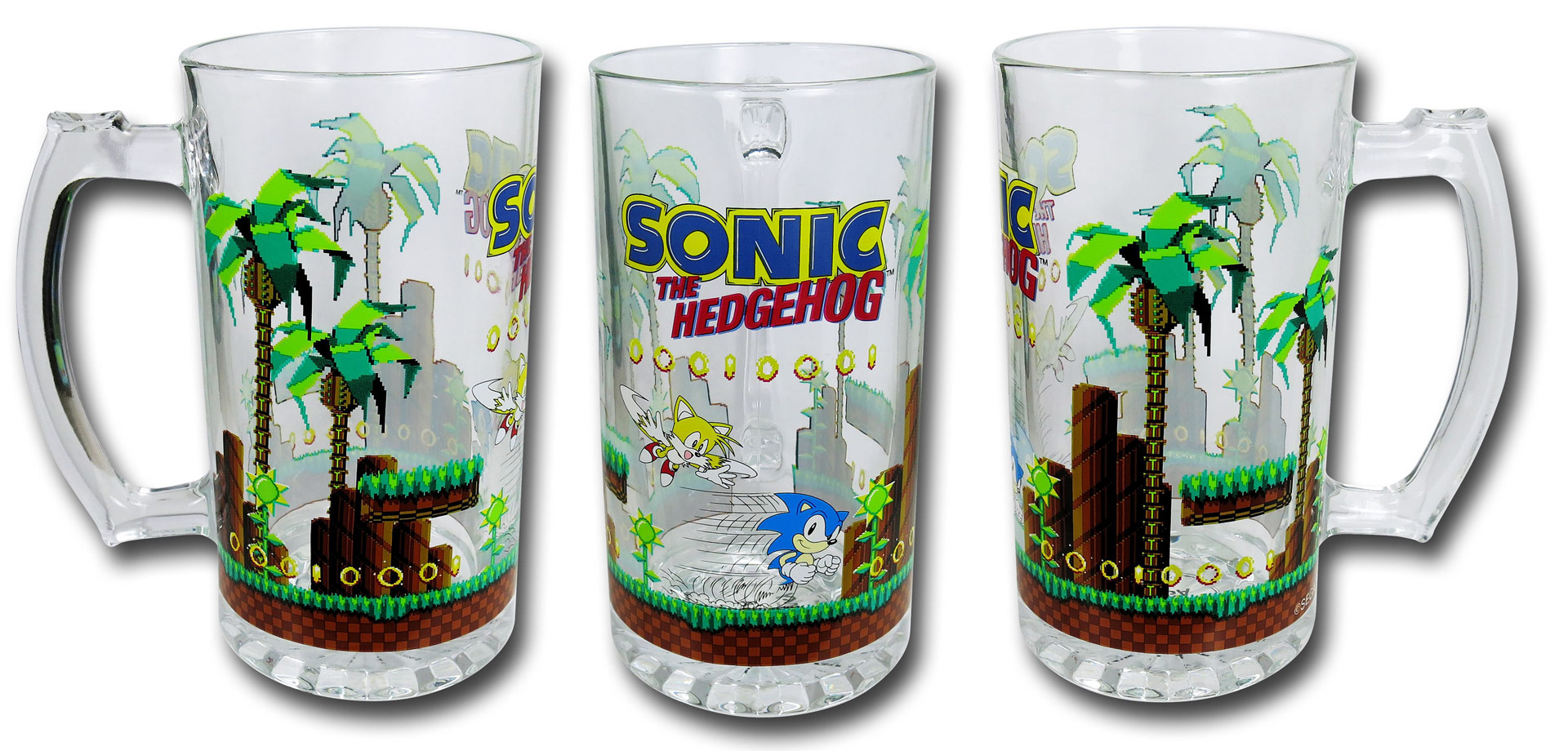 Oversized Sonic the Hedgehog Beer Mug