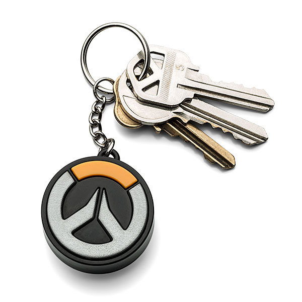 Overwatch Light-Up Logo Keychain