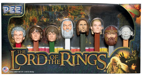 PEZ Lord of the Rings Collectors Set
