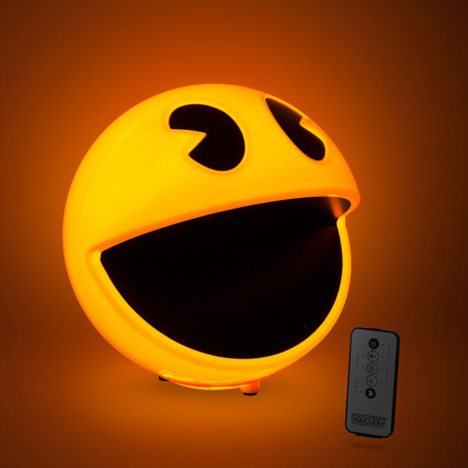 Pac-Man Lamp with Arcade Sound Effects