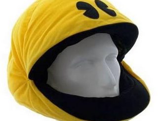 Pac-Man Plush Mask
