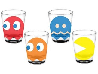 Pac-Man Shot Glass 4-Pack