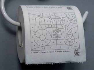 Paint By Numbers Toilet Paper