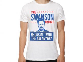 Parks And Recreation Vote Ron Swanson T-Shirt