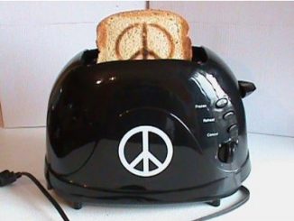 Peace Sign Toaster
