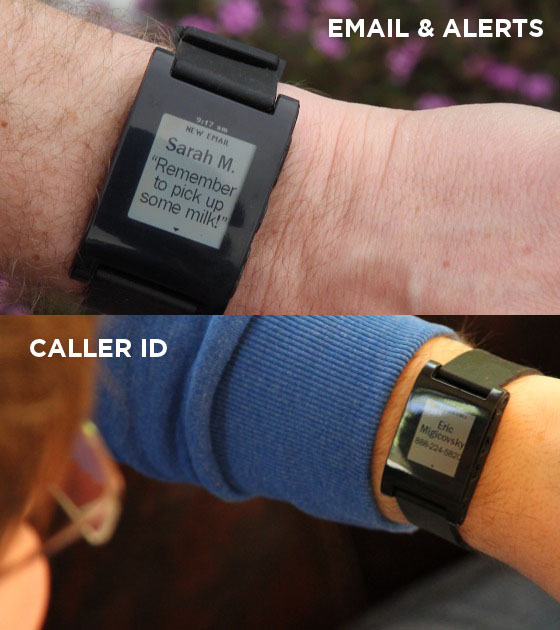Pebble: E-Paper Watch for iPhone and Android