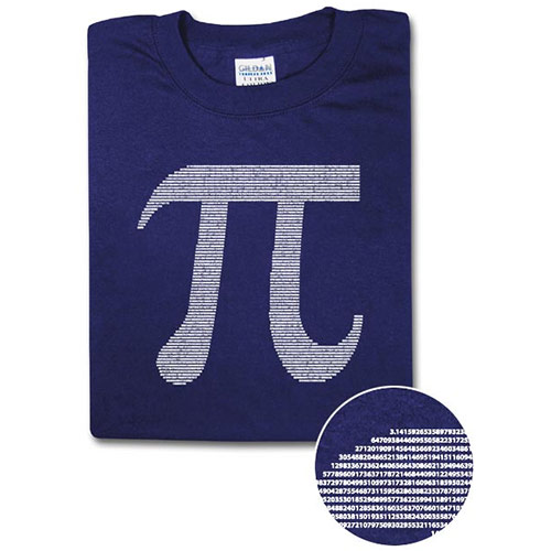 Pi By Numbers T-Shirt