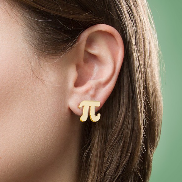 Pi Earrings