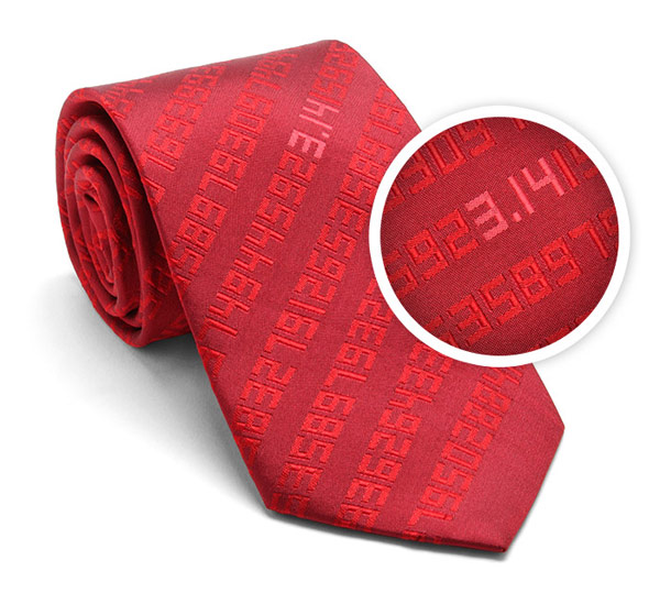 Pi Power Necktie