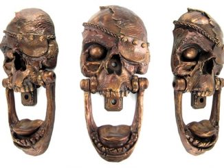 Pirate Skull Door Knocker