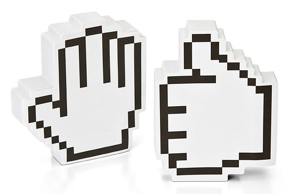 Pixelated Hand Note Pads