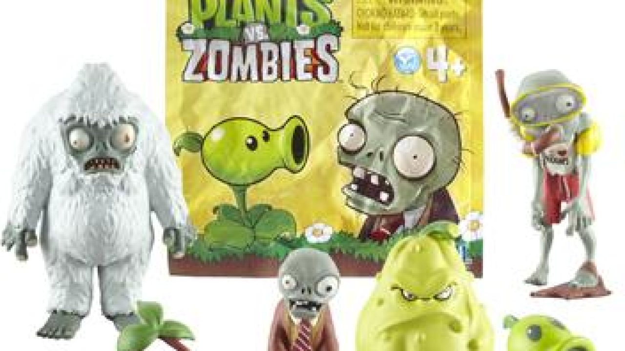Plants vs Zombies Mini Fun-Dead Figure 6 Pack Box Set ...