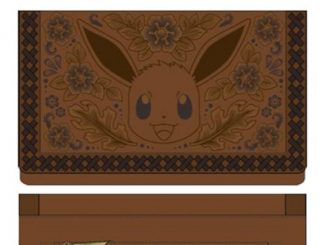 Pokemon Eevee Brown Embossed Wallet