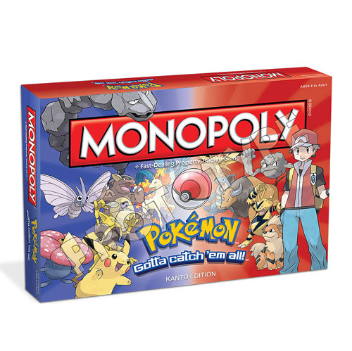 Pokemon Kanto Edition Monopoly