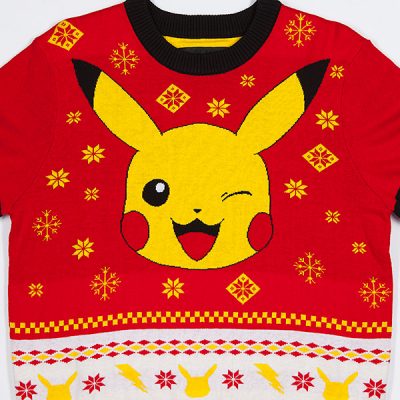 Pokemon Pikachu Holiday Sweater