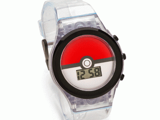 Poké Ball Flashing Band LCD Watch