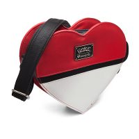 Poké Ball Heart Crossbody Bag
