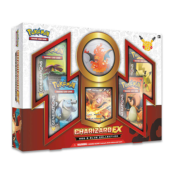 Pokémon Card Game 20th Anniversary Charizard Figure Box
