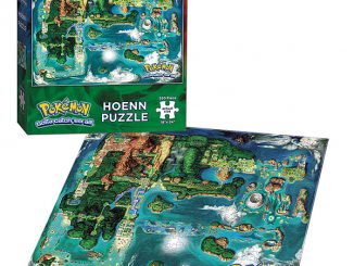 Pokémon Hoenn Map 550pc Puzzle