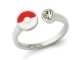 Pokémon Poké Ball & Crystal Ladies' Ring