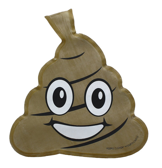 Figurine Solaire Emoji poop