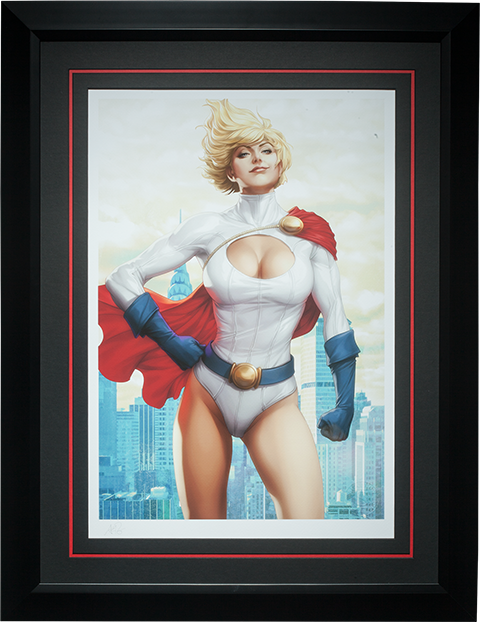 Power Girl Premium Art Print