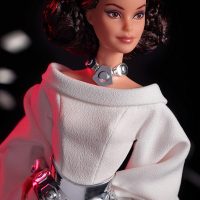Princess Leia Star Wars x Barbie Doll Close Up