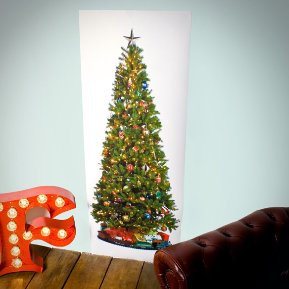 Printed Christmas Tree Poster