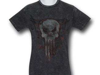 Punisher Acid Wash Symbol T-Shirt