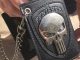 Punisher Metal Skull Chain Wallet