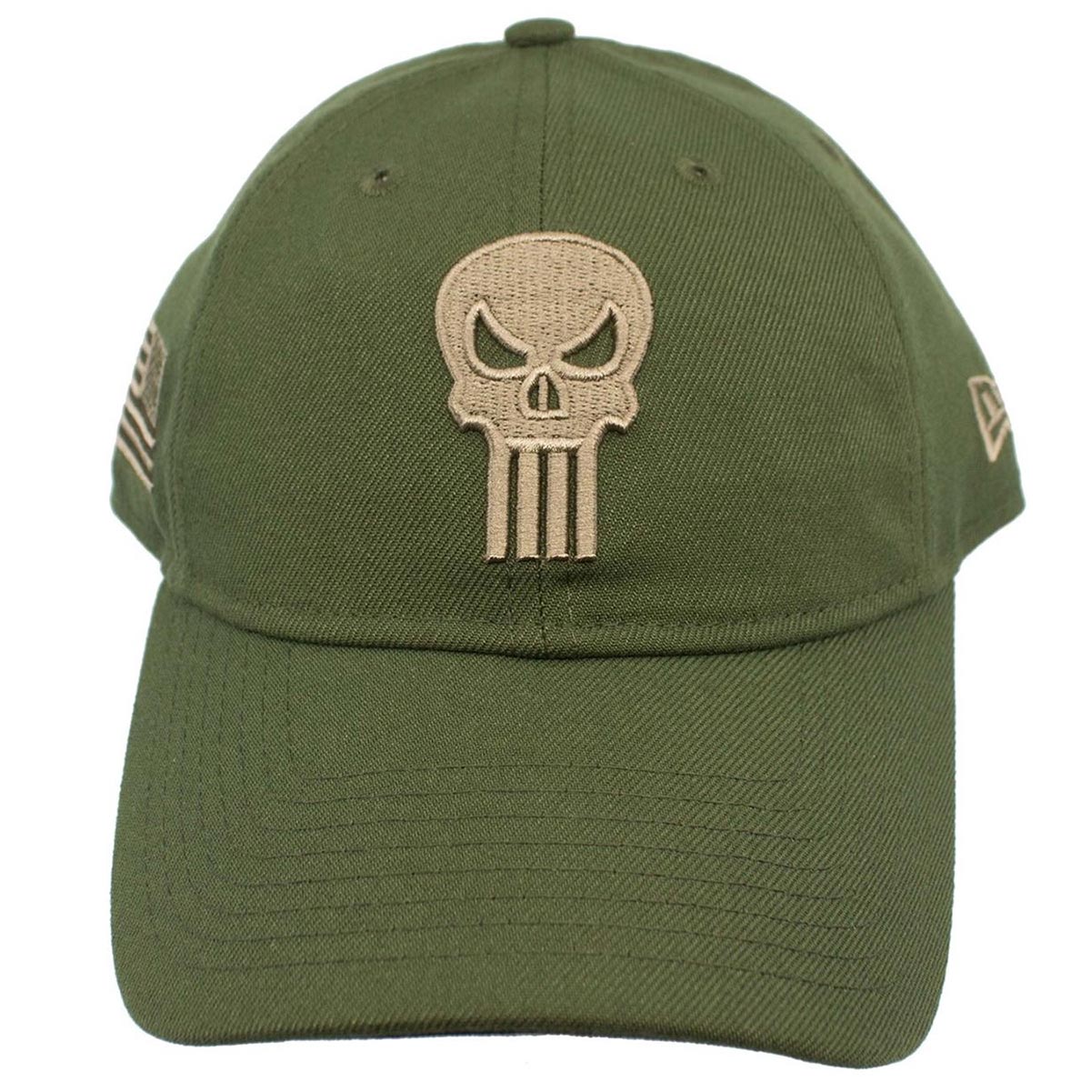 Punisher Salute to Service 9Twenty Adjustable Hat Green 