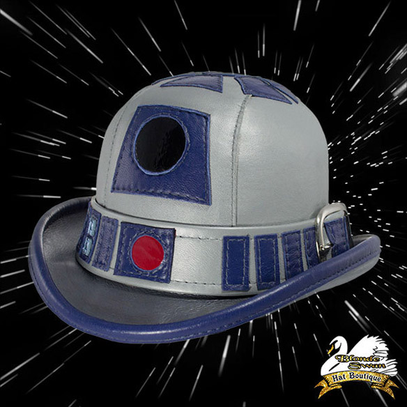 R2-D2 Leather Derby Hat