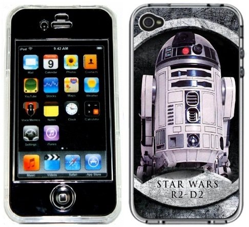 R2-D2 Star Wars Handmade iPhone 4 4S Case 