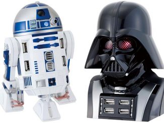 R2-D2 and Darth Vader USB Hubs