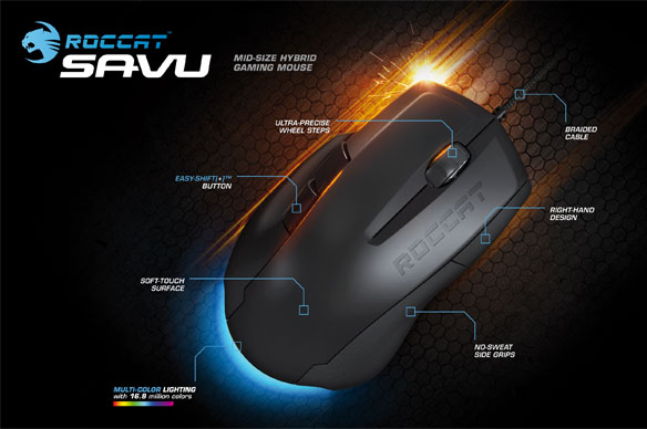 ROCCAT Savu Gaming Mouse 