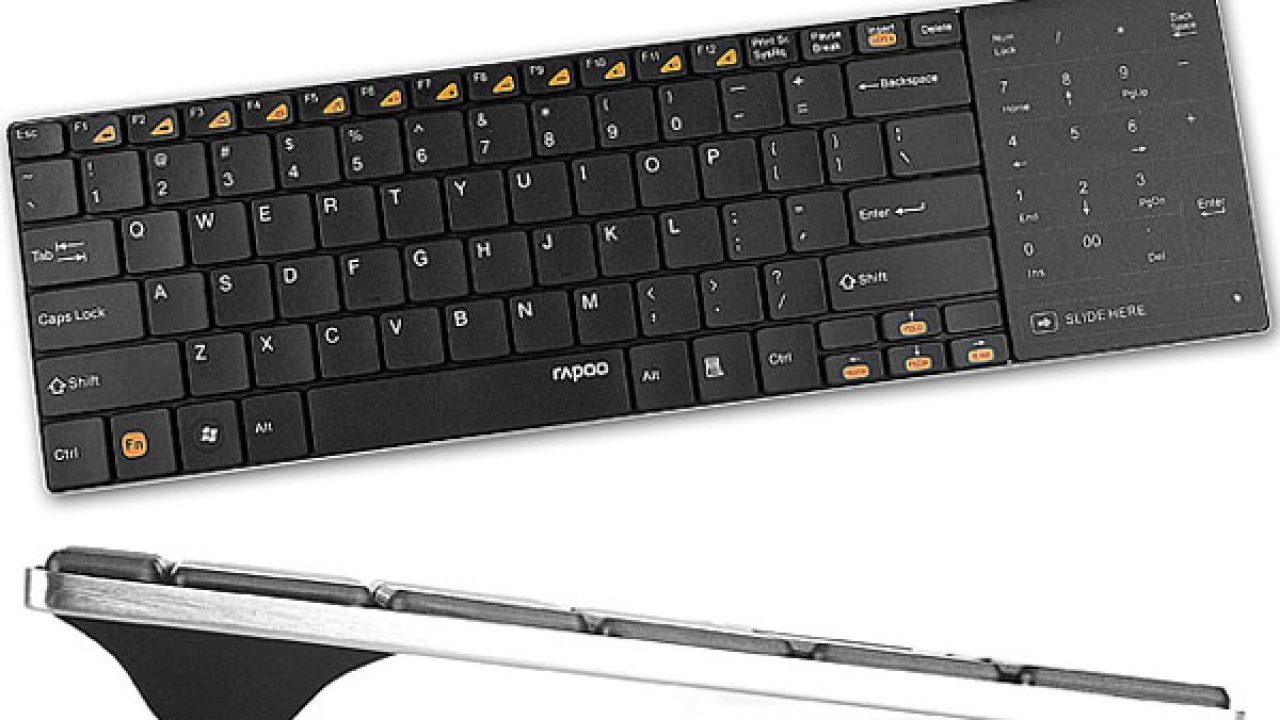 Voornaamwoord Nat revolutie Rapoo E9080 Wireless Ultra-Slim Keyboard with Touchpad
