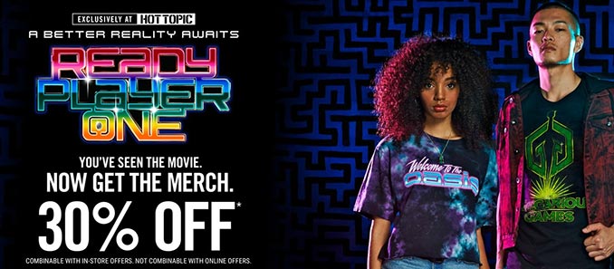 Ready Player One Merchandise Sale