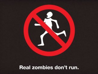 Real Zombies Don't Run T-Shirt