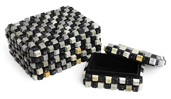 Reclaimed Keyboard Storage Boxes