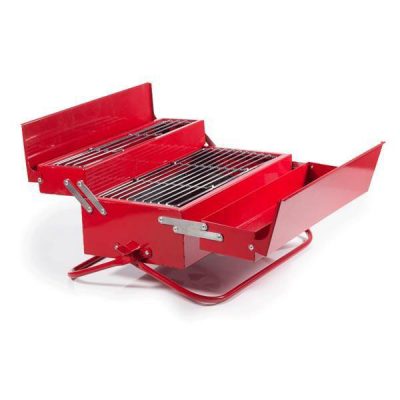 Red BBQ Toolbox
